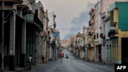 Una calle de La Habana en una imagen tomada el 25 de marzo (Foto: Yamil Lage/AFP).