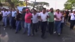 Incidentes en Oaxaca al paso de la "marcha anual de inmigrantes"