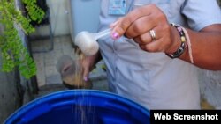 Fumigación y tratamiento de aguas para contener proliferación de Aedes Aegypti, transmisor del dengue, zika y chigunkunya.