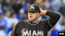 El ex lanzador de los Miami Marlins, José Fernández.