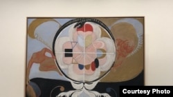 Obra de la pintora sueca, Hilma af Klint. Foto VBermúdez