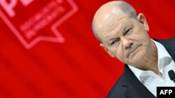 El canciller de Alemania, Olaf Scholz. (Andreas SOLARO/AFP)