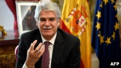 Alfonso Dastis en entrevista con AFP.