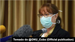 Consuelo Vidal, Coordinadora Residente de la ONU en Cuba.