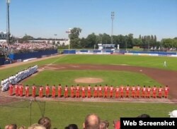 Cuba vs Holanda en 2007.