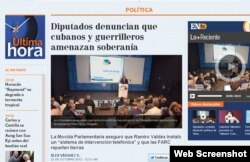 El diario El Nacional sirvió de sede al foro legislativo Venezuela, al Rescate de la Soberanía Ultrajada.