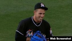 El lanzador cubano José Fernández.