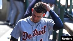 El shortstop José Iglesias con los Tigres de Detroit. Jayne Kamin-Oncea-USA TODAY Sports vía Reuters.