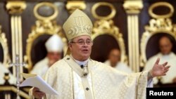 Jaime Ortega, en la Catedral de La Habana. Foto Archivo 