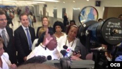 Berta Soler llega a Miami