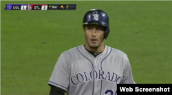 Nolan Arenado, 3B de los Rockies de Colorado.