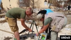 El Comando Sur de EEUU en las labores de recuparación tras el paso de Irma