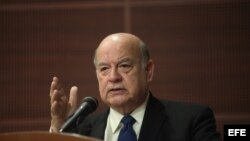 José Miguel Insulza, secretario general de la OEA. Archivo.