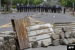 Protestas en Nicaragua.