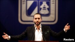 El presidente de El Salvador, Nayib Bukele.