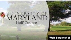 Campo de golf de la Universidad de Maryland.