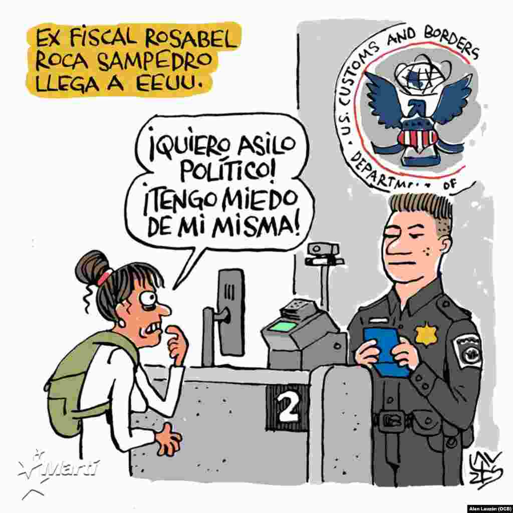 EEUU dejó entrar a fiscal que logró condenas a prisión para manifestantes del 11J.