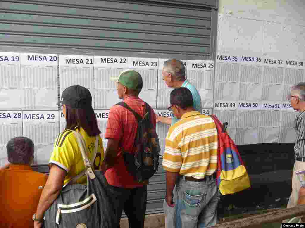 Plebiscito en Colombia sobre acuerdos de paz.Foto: Alvaro Algarra