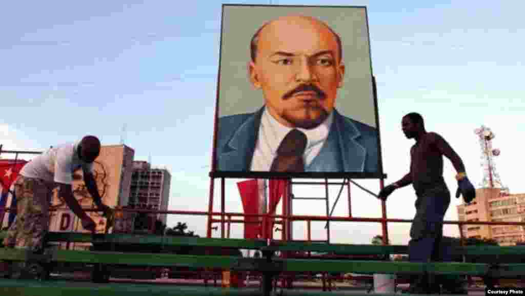 Lenin en La Habana.