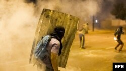 Barricadas y protestas en Venezuela (Archivo)