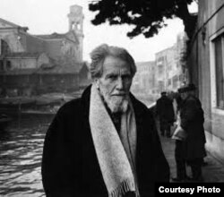 El poeta Ezra Pound.