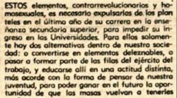 "Los que la pasaban peor eran los homosexuales", dice Milanés en el documental refiriéndose a los campamentos de las UMAP.