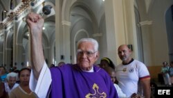 EL SANTUARIO DE LA CARIDAD DEL COBRE REZA POR EL DESCANSO DE FIDEL