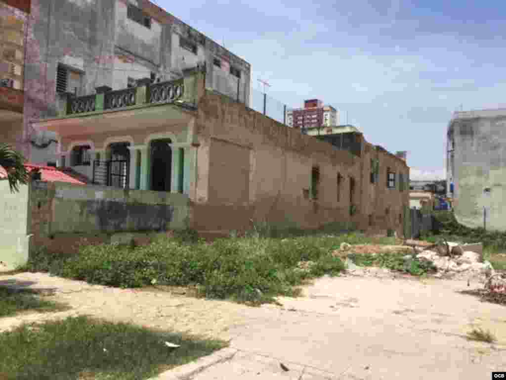 Una favela en el corazón de El Vedado.