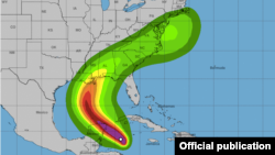 Mapa de Zeta. Tomado de Noaa.gov