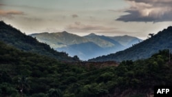 La Sierra Maestra. AFP PHOTO / ADALBERTO ROQUE