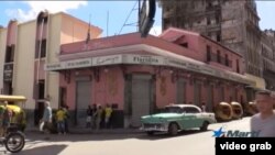 El Floridita cerrado por duelo nacional tras muerte de Fidel Castro.