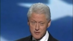 Bill Clinton se roba la escena