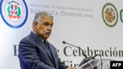 El canciller de República Dominicana, Miguel Vargas Maldonado.