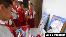 Reporta Cuba. Niños de enseñanza primaria en Cuba.