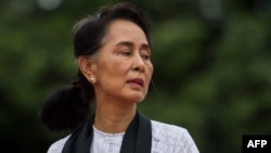 Aung San Suu Kyi.