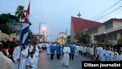 Reporta Cuba veneran a la virgen Guantánamo foto Yoanni Beltrán