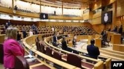 Vista del Senado Español. Andres BALLESTEROS / POOL / AFP