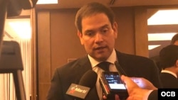 Entrevista con Marco Rubio en Lima, Perú