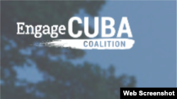 Logo de Engage Cuba.