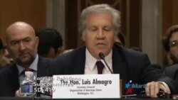 Almagro denuncia ante Senado de EEUU el "colapso de la democracia" en Venezuela