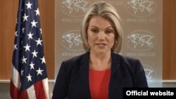 Heather Nauert, portavoz del Departamento de Estado. (Archivo)