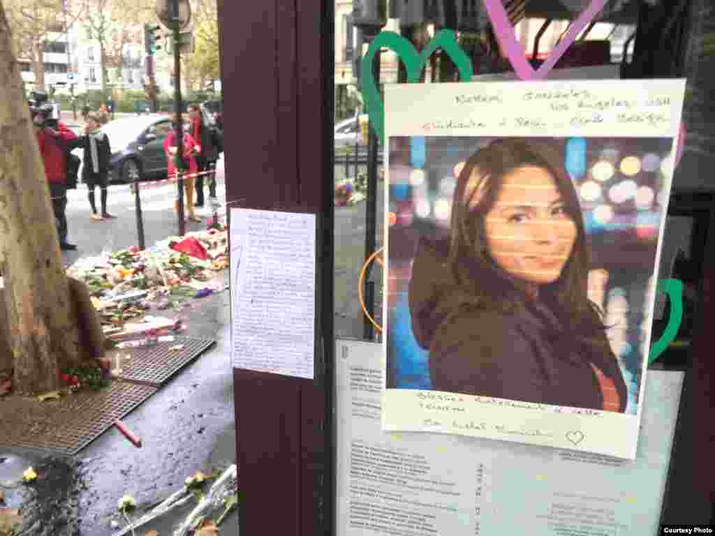 Foto de Nohemí González, víctima de los ataques terroristas de París.