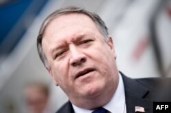 El Secretario de Estado de EEUU, Mike Pompeo.