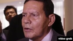 El vicepresidente electo de Brasil, Antônio Hamilton Mourão.