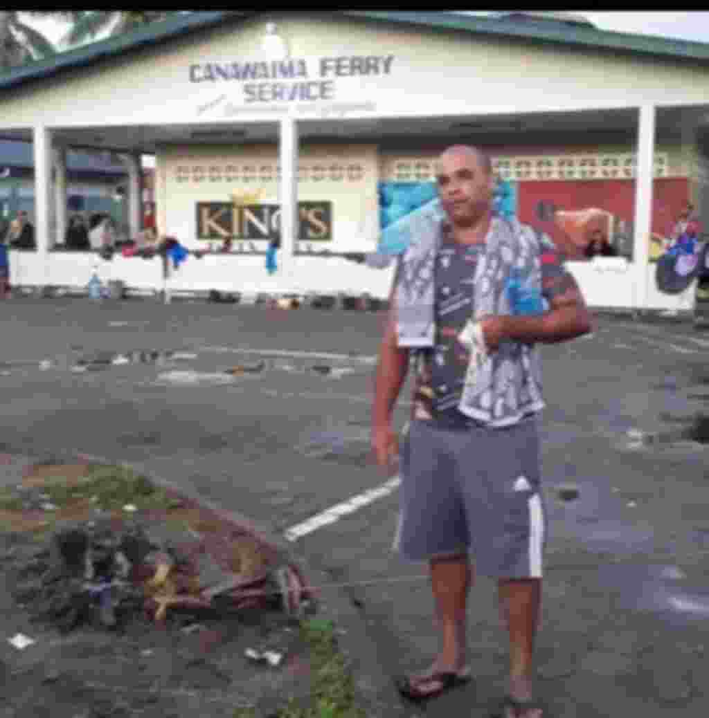 Aliosky Benitez, vocero de la crabana de cubanos varados en Surinam. 