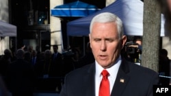 El vicepresidente estadounidense, Mike Pence.