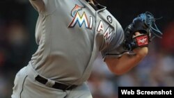 Uniforme de los Miami Marlins.