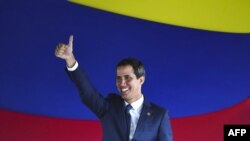 Presidente interino de Venezuela, Juan Guaidó. 