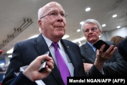 El senador Patrick Leahy..