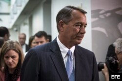 El presidente de la Cámara de Representantes, John Boehner.